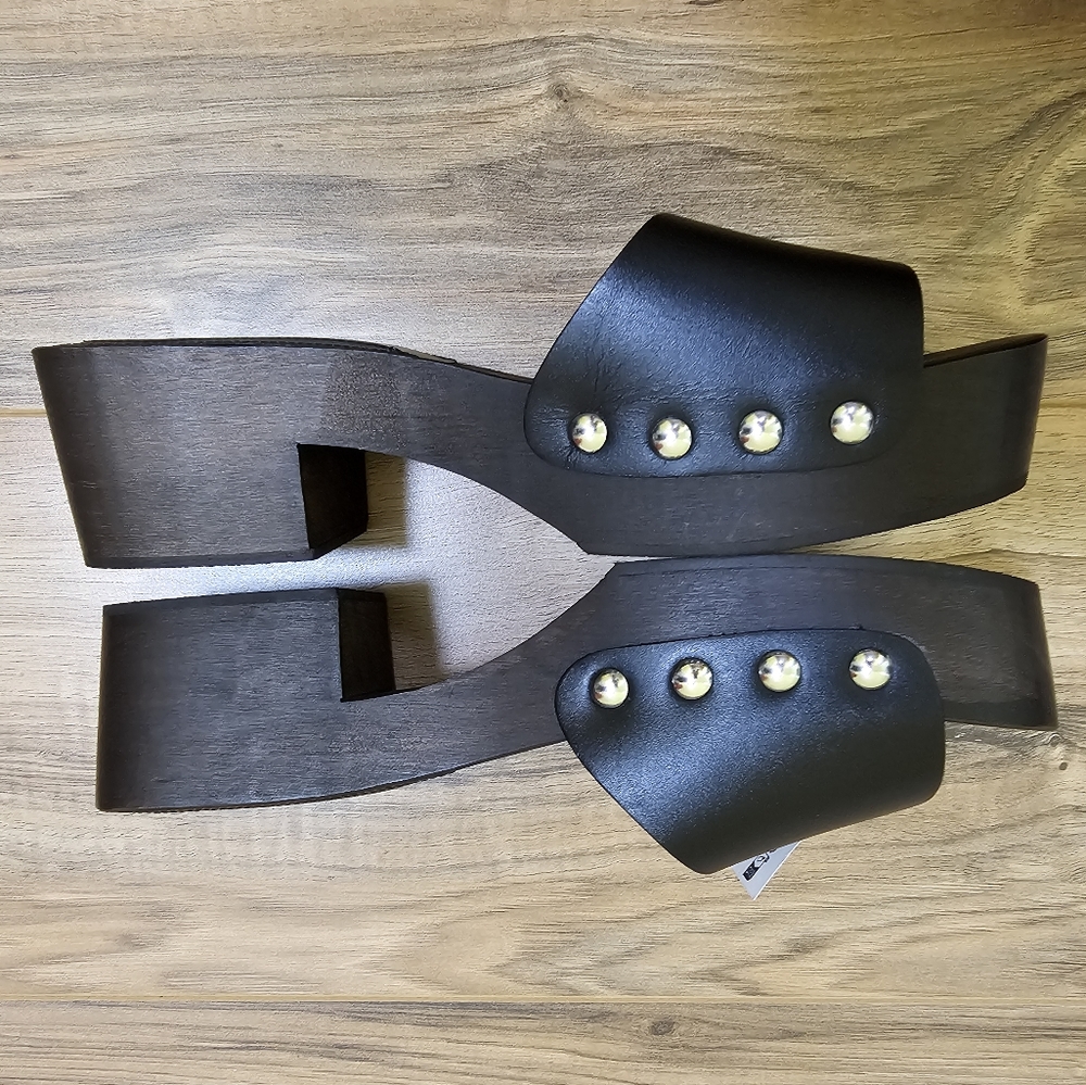 ZARA LEATHER SANDALS LIMITED EDITION, US 8 - Picture 10 of 12